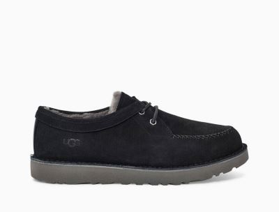 UGG Campout Lace Low Mens Boots Black - AU 540DI